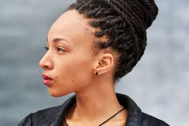 Braids on very short african hair : Simple Protective Hairstyles For Natural Hair To Do At Home Allure