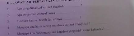 3 kalimat toyyibah beserta artinya. 1 Apa Yang Dimaksud Kalimat Thayibahriapa Pengertian Asmaul Husna3tuliskan Kalimat Tasbih Dan Brainly Co Id