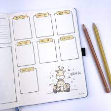Dingbats Notebook Wwf Theme Spreads For January Bullet Journal Week Daily Bullet Journal Bullet Journal Mood