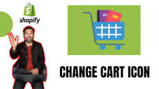 How To Change Cart Icon Shopify [Dawn Theme] - YouTube