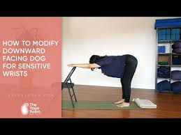 How To Modify Downward Facing Dog For Sensitive Wrists Youtube