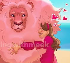 Steven Universe X Gravity Falls PT:3 Big fluffy n pink!! Mabel wouldn't be  able to keep her hands off Lion 💖 #gravityfallsfanart #gravityfalls  #mabelpines #mabelpinesfanart #mabelgravityfalls #mabelpinesgravityfalls  #gravityfallsfandom ...