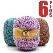 100+ fotos de tapetes de crochê (barbante) oval, redondo, quadrado, para banheiro, cozinha, sala, com gráficos e vídeos com passo a passo. Barbante Ouro Tricolor 400g Bazar Horizonte