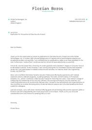 Explore Our Example Of Cover Letter Template For Security Job Letter Templates Cover Letter Cover Letter Sample