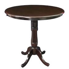 42 Round Pedestal Table 42 Inch Black Pedestal Table International Concepts 42 Inch Tall 36 Inch Round To Pedestal Pub Table Pub Table Counter Height Pub Table