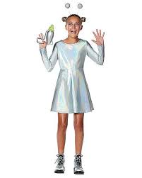 Tween Alien Dress Spirithalloween Com Alien Halloween Costume Tween Halloween Costumes Girl Alien Costume