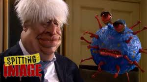 Despite having five different mothers all his brood are mirror images of their dad, from their piercing blue eyes to those trademark dimples, it's difficult not to see the resemblance between them. Boris Johnson Sleeps With The Virus Spitting Image Youtube
