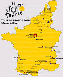 Ou se trouve tours sur la carte de france. The Official Presentation Of The Tour De France 2010 Route Blog Velowire Com Photos Videos Actualites Cyclisme