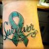 Making ovarian cancer ribbons doesn't need to be expensive or take a lot of materials. 1