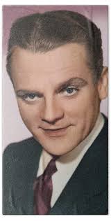 James Cagney colorized Bath Towel by Retro Movie Posters