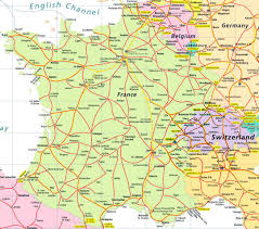 Гол 0:1 (матч 28 июня 2021 в 22:00) франция: Highways Map Of France And Switzerland Switzerland Europe Mapsland Maps Of The World