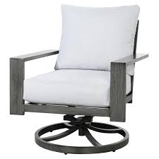 Emerald Home Rockport Outdoor Swivel Rocker Lounge Chair Hayneedle Lounge Chair Chair Retail Furniture