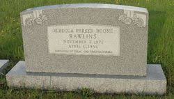Rebecca Parker Boone Rawlins (1871-1956)