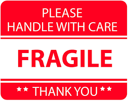 Lernen sie die übersetzung für 'fragile' in leos englisch ⇔ deutsch wörterbuch. Red Fragile Warning Stickers For Safe Shipping Packaging Of Goods With Clear Text And Strong Adhesive Backing 1 Roll Of 500 Labels 2 X 3 500 Amazon De Business Industry Science