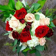 Eastern ave #115, las vegas, nv 89123. Red And Pink Roses Bridal Bouquet By Jatcoia Floral Design