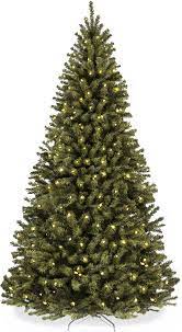 Artificial Pre Lit Christmas Tree Buy Best Choice Products 7 5ft Pre Lit Spruce Hinged Artificial Christmas Tree W 550 Ul Certified Incandescent Warm White Lights Foldable Stand Online In India B01lyikj26