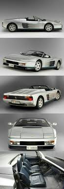 It had a hugely successful racing career, was powered by the famed colombo v12, and looks beautiful to boot. Testa Rossa Metallic Ferrari Silver Lamborghiniclassiccars Classic Cars Ferrari Testarossa Super Cars