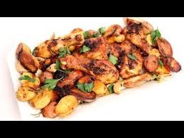 One Pan Roasted Chicken And Potatoes Recipe Laura In The Kitchen Internet Cooking Show Starrin Roasted Chicken And Potatoes Potato Recipes Chicken Potatoes