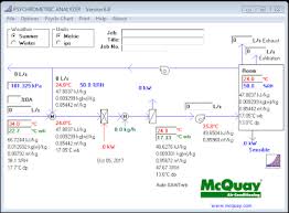 Download Mcquay Psychrometric Analyzer Psychrometric Chart