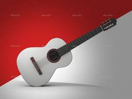 Guitar Face Psd Mock Ups Psd Guitar Mockup