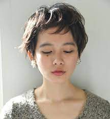 ベリーショートのニュアンスパーマ ショート パーマ ベリーショート パーマ ヘアカット