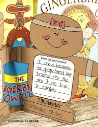 As soon as the gingerbread man was cooked, he jumped out of the tin and ran out of the open window, shouting, don't eat me! Teaching Central Message With The Gingerbread Man Around The Kampfire