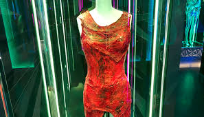 Five years later, it's a bit dried out. Las Vegas Strip Now Home To Lady Gaga S Meat Dress
