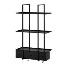 Ikea Falsterbo Wall Shelf The Shelves Have A Ledge To Prevent Whatever You Place On Them From Sliding Off Ikea Wall Shelves Ikea Wall Black Wall Shelves