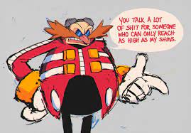Mai On Twitter Sonic Fan Art Eggman Sonic