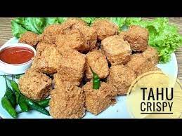 Cara Membuat Tahu Crispy Youtube Tofu Recipes Dog Food Recipes Food Receipes