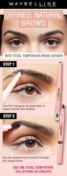 Get Defined Natural Brows With New Total Temptation Brow Definer From Our Total Temptation Collection This Colle Eyebrow Makeup Brow Makeup Eyebrow Shaping