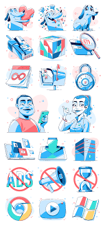 Illustrations For Hotspot Shield On Behance Illustration Artwork Graphic Design Illustration Illustration Character Design