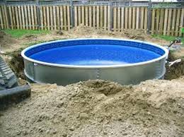 *reserve your pool kit for this summer now*. Above Ground Pools Semi Inground Pools Inground Pools Cheap Inground Pool Semi Inground Pools Backyard Pool Landscaping