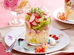 Rezepte Im Glas Raffinierte Snacks Mit Durchblick Schichtsalat Salat Und Vorspeisen Salat