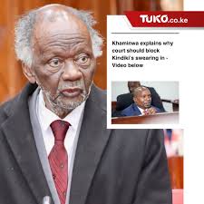 Lawyer John Khaminwa shared exciting findings regarding how many Kenyans  want Rigathi Gachagua to remain as the deputy president