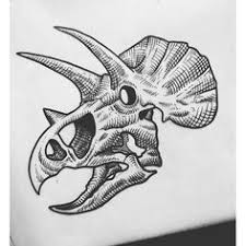 Triceratops Skull Dinosaur Tattoos Ankh Tattoo Star Tattoos