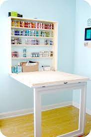Ryobi Nation Murphy Desk Fold Down Desk Murphy Desk Craft Room Tables