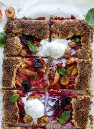 Stone Fruit Tart With Cinnamon Sugar Crust Vanilla Stone Fruit Tart Recipe How Sweet Eats Fruit Tart Stone Fruit