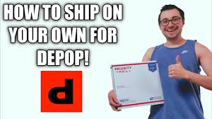 I got a lot of comments saying that i was showing a few addresses, so i decided to edit them out and repost t. How To Ship On Your Own For Depop Full Walkthrough Youtube