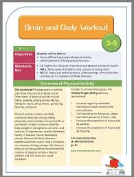 Physical Activity Math Lesson Plan For Grades 3 5 Physical Activities Math Lesson Plans Health Lessons
