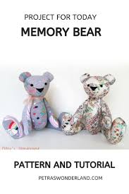 We have 5 great printable of memory bear printable pattern. Memory Bear Ben Teddy Bear Sewing Pattern Teddy Bear Patterns Free Memory Bears Pattern