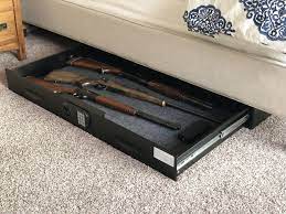 A quick access gun safe can be installed in a convenient location of your choice and be opened in a matter of moments. Monster Vault Low Profile Under Bed Gun Safe Safe And Vault Store Com