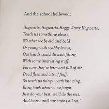 Hogwarts Song Harry Potter Song Harry Potter Potions Harry Potter Sorting Hat