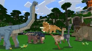 Minecraft Welcomes Jurassic World Minecraft Jurassic world fallen kingdom, jurassic park world, jurassic park tattoo, jurrassic park, park art, dinosaur drawing.