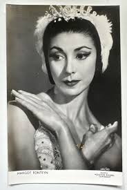 VINTAGE BALLET 1950's RARE PHOTOGRAPH POSTCARD MARGOT FONTEYN HOUSTON ROGERS 