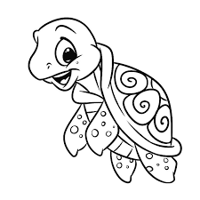 Coloring pages cute baby turtle coloring starfish for. Coloring Page Turtles Novocom Top