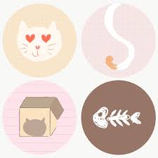 Cat Story Highlights Icon Set For Social Media Transparent Png Free Image By Rawpixel Com Mind In 2020 Icon Set Story Highlights Animal Icon
