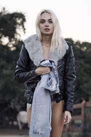 Bryden Jenkins By Harper Smith For Understated Leather Wolfpack Jacket Available Online Www Understatedleather Com Jackets Grey Fur Fashion