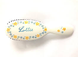 5 out of 5 stars. Pure Bristle Personalised Babys Hairbrush Forget Me Not