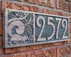 Where To Place Decorative House Number Plaque Ceramic House Numbers House Numbers House Number Sign